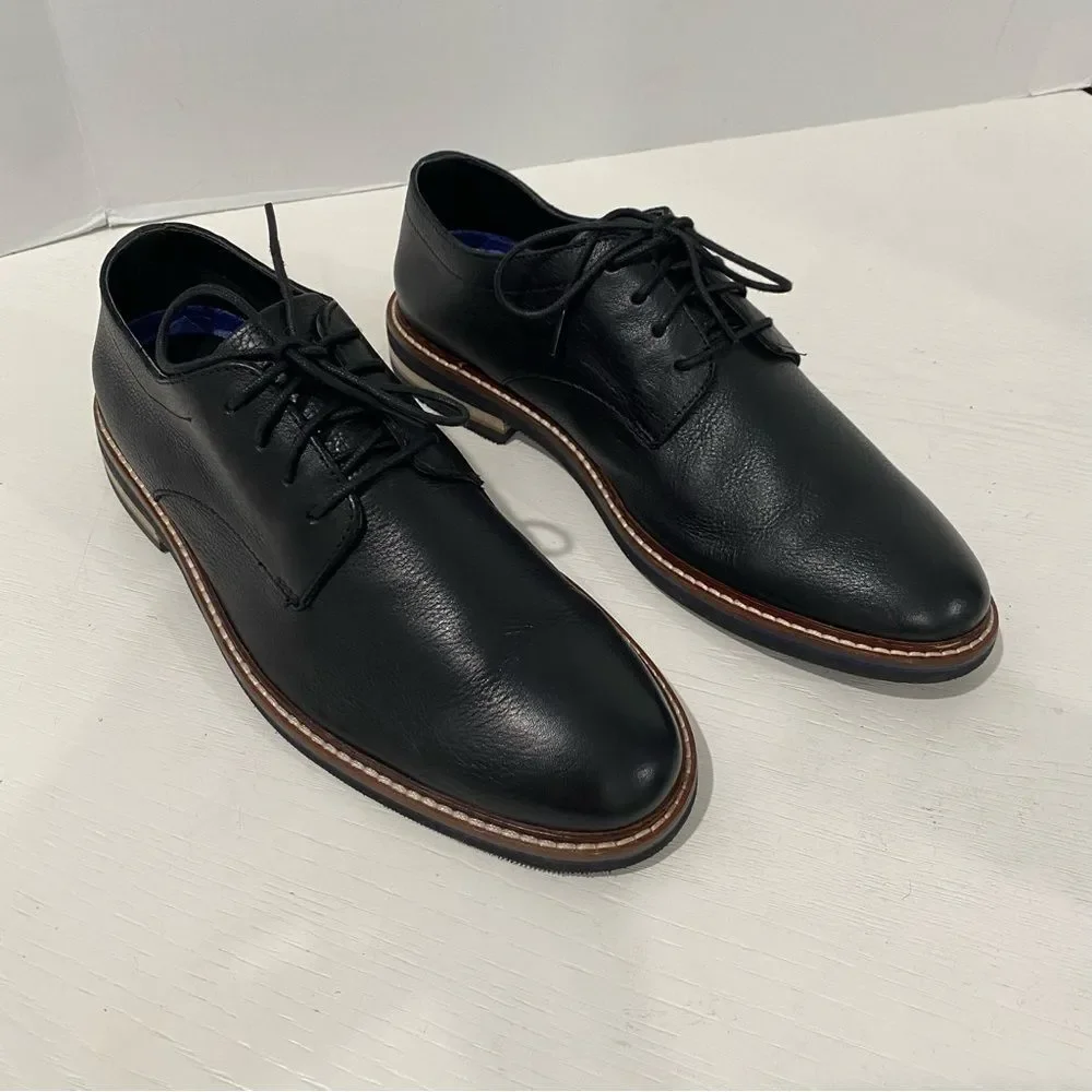 Bostonian Men's Dezmin Plain-Toe Dress Casual Oxfords In Black Size 7.5